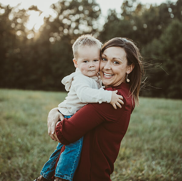 Jayci and her son